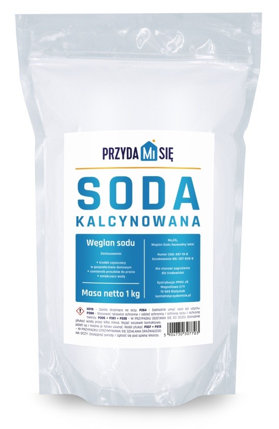 Soda kalcynowana - piorąca węglan sodu - 5kg